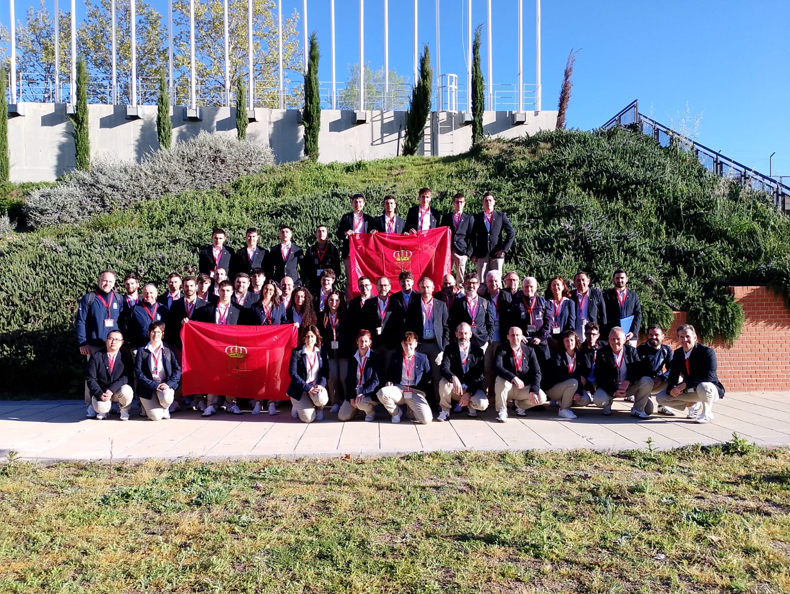 La expedición navarra en las ‘olimpiadas’ de FP Spainskills, formada con 46 estudiantes y profesores-tutores, preparada para competir en Madrid desde mañana